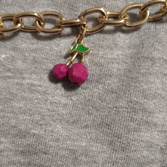 Juicy Couture Gold and Pink Charm Bracelet - Picture 6 of 13